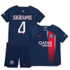 Paris Saint-Germain 2023-24 Sergio Ramos 4 Hjemme - Barn Draktsett